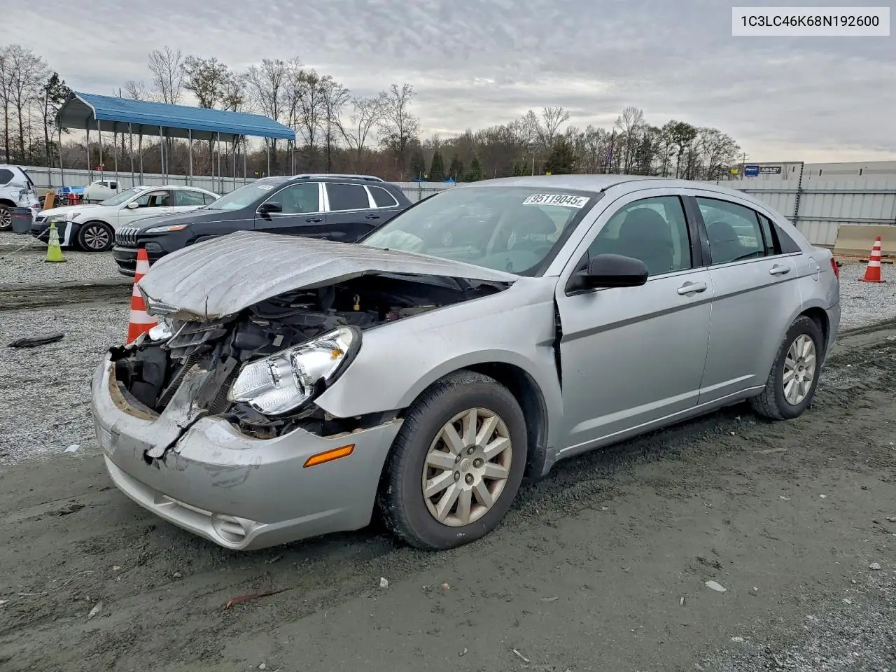 1C3LC46K68N192600 2008 Chrysler Sebring Lx