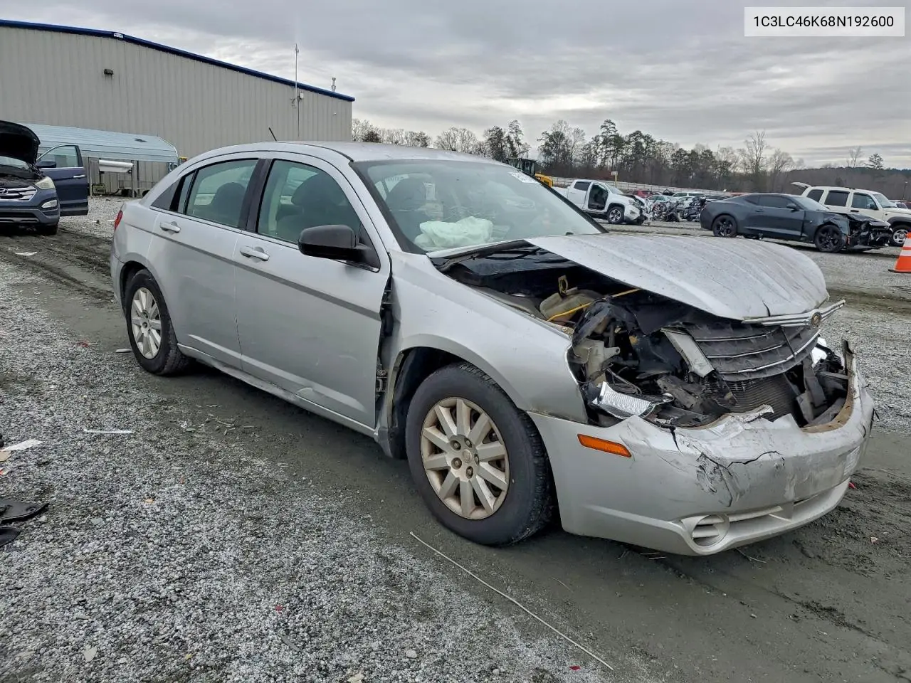 1C3LC46K68N192600 2008 Chrysler Sebring Lx