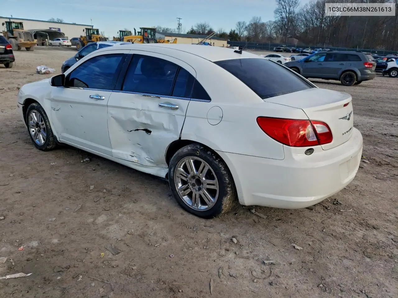 1C3LC66M38N261613 2008 Chrysler Sebring Limited