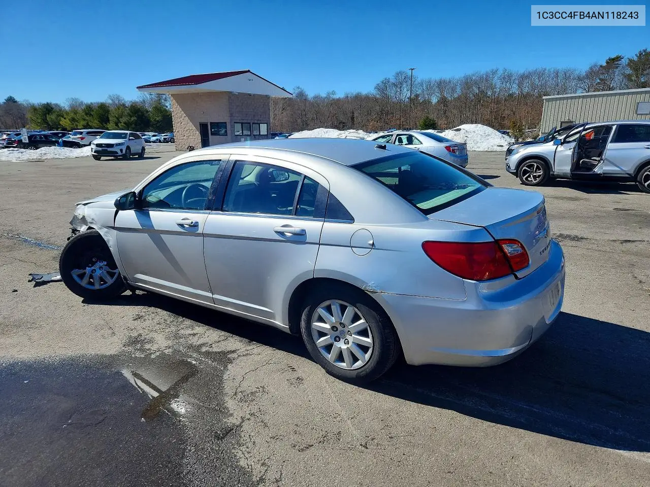 2010 Chrysler Sebring Touring VIN: 1C3CC4FB4AN118243 Lot: 41864656