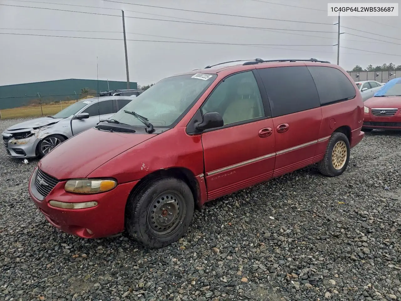 1C4GP64L2WB536687 1998 Chrysler Town & Country Lxi