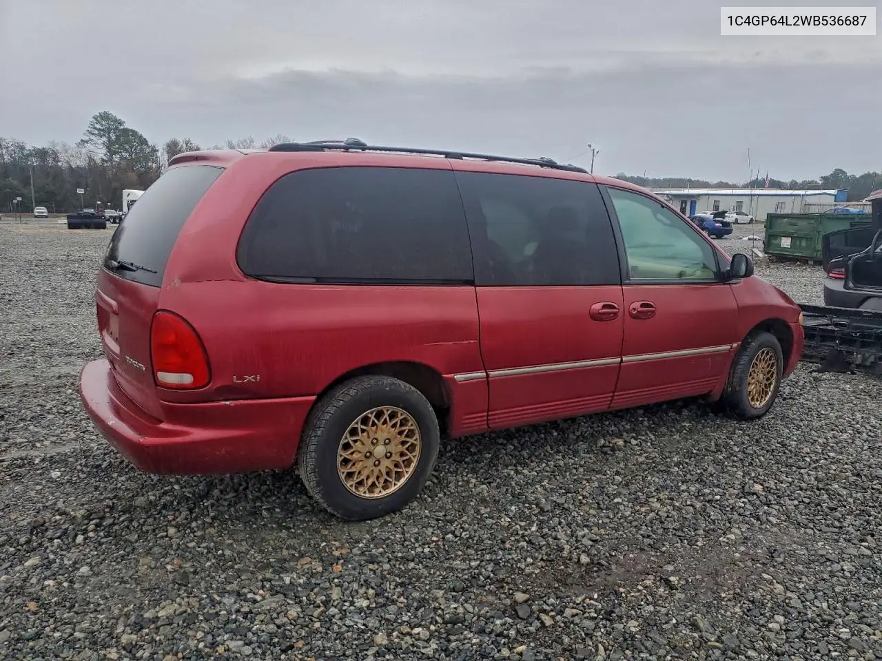 1C4GP64L2WB536687 1998 Chrysler Town & Country Lxi