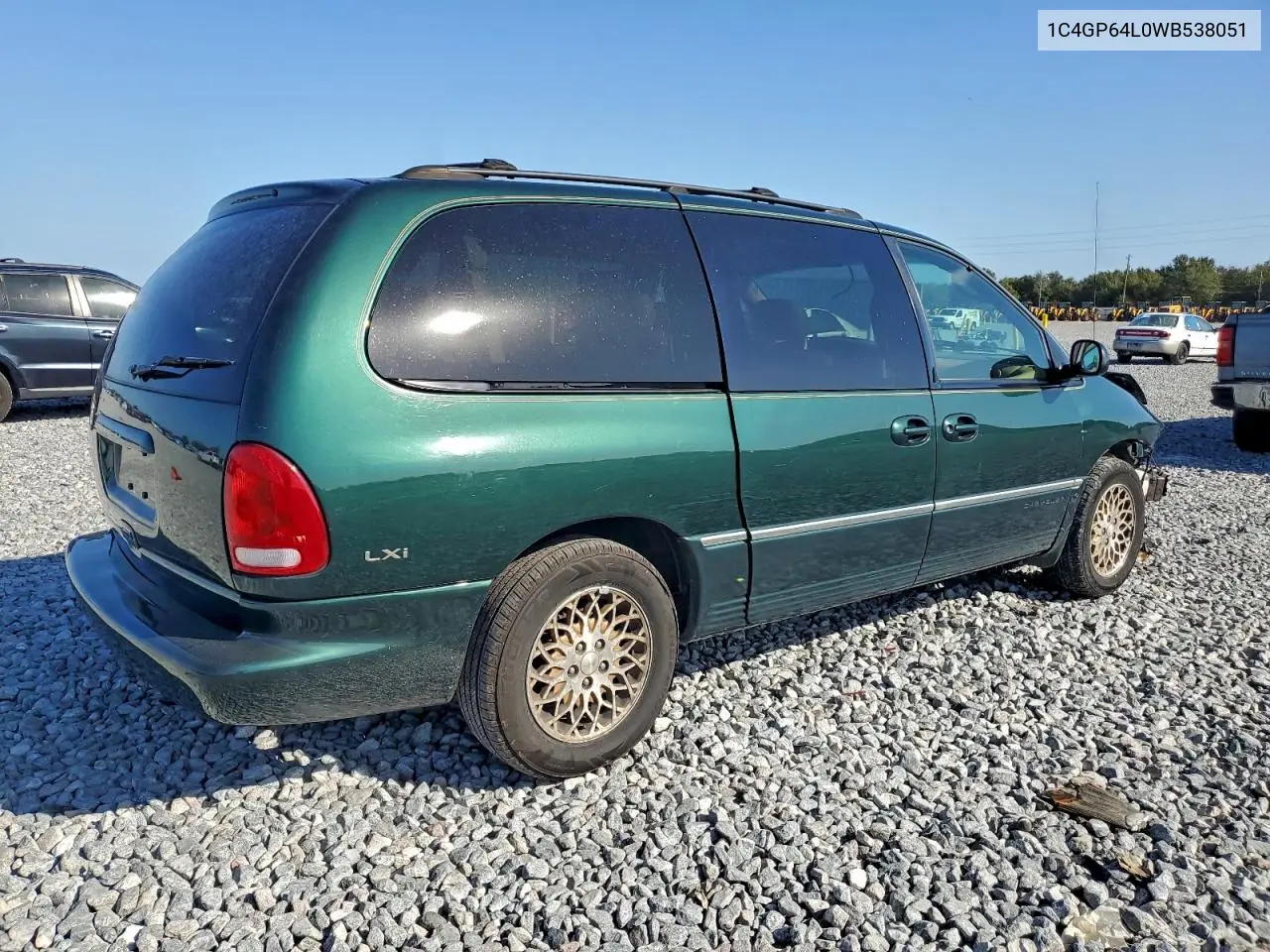 1C4GP64L0WB538051 1998 Chrysler Town & Country Lxi