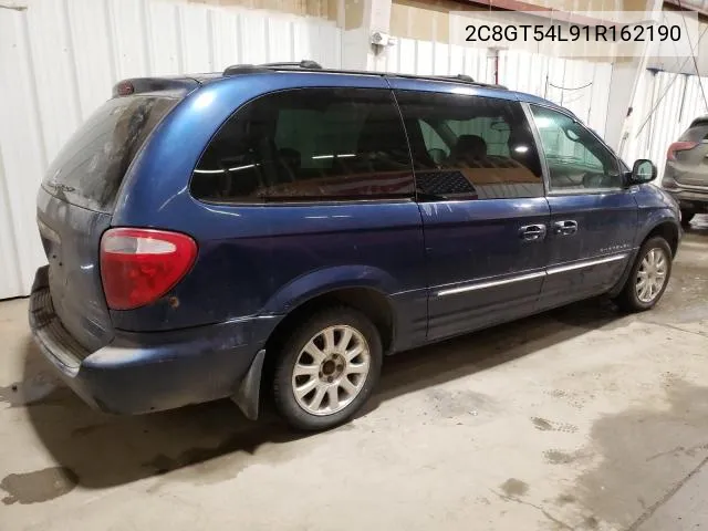 2C8GT54L91R162190 2001 Chrysler Town & Country Lxi