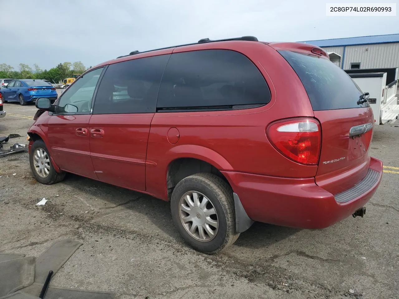 2C8GP74L02R690993 2002 Chrysler Town & Country Ex