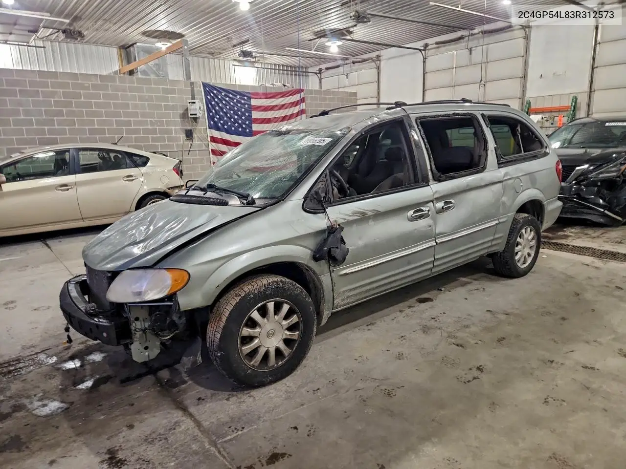 2C4GP54L83R312573 2003 Chrysler Town & Country Lxi
