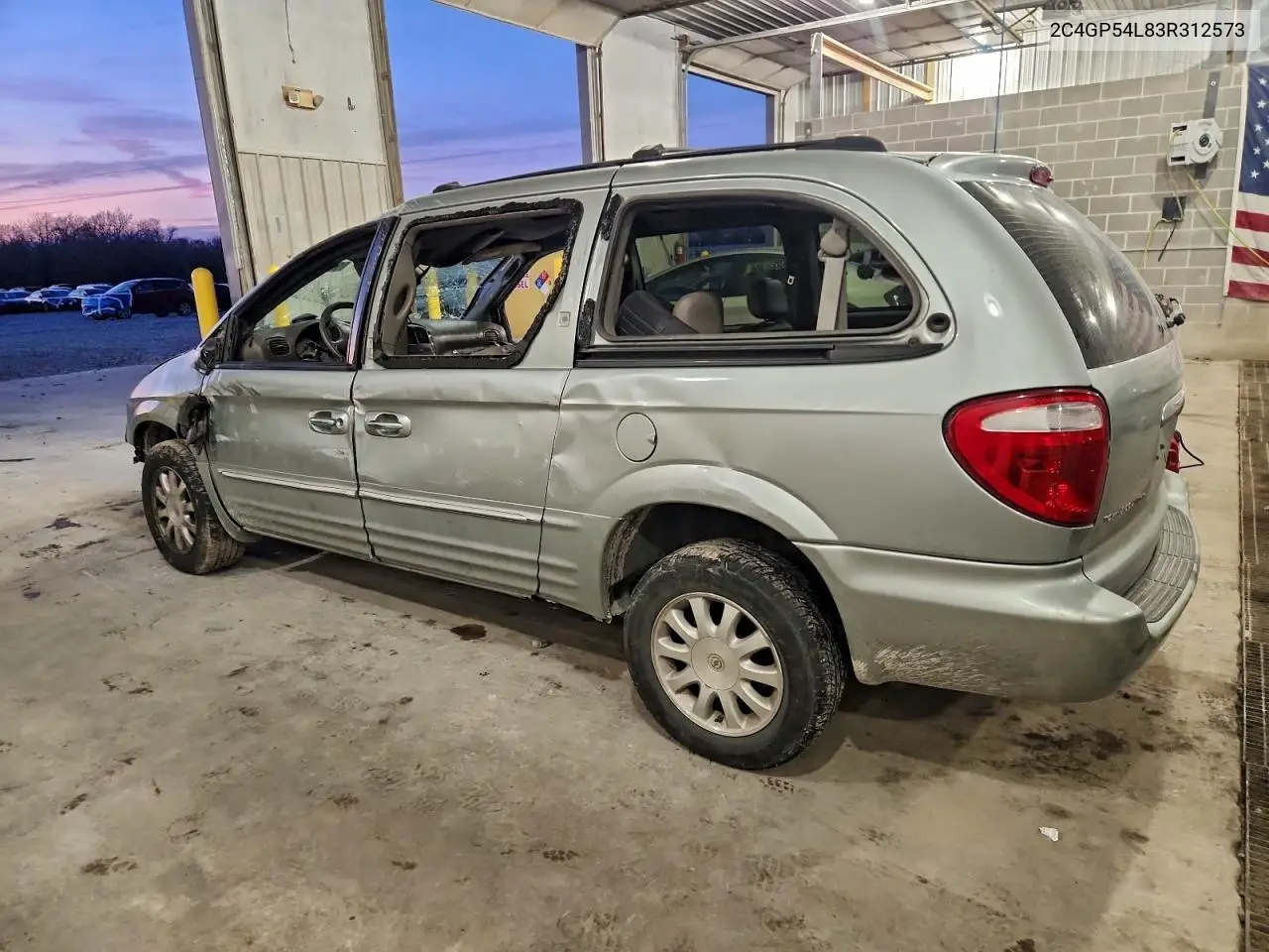 2C4GP54L83R312573 2003 Chrysler Town & Country Lxi
