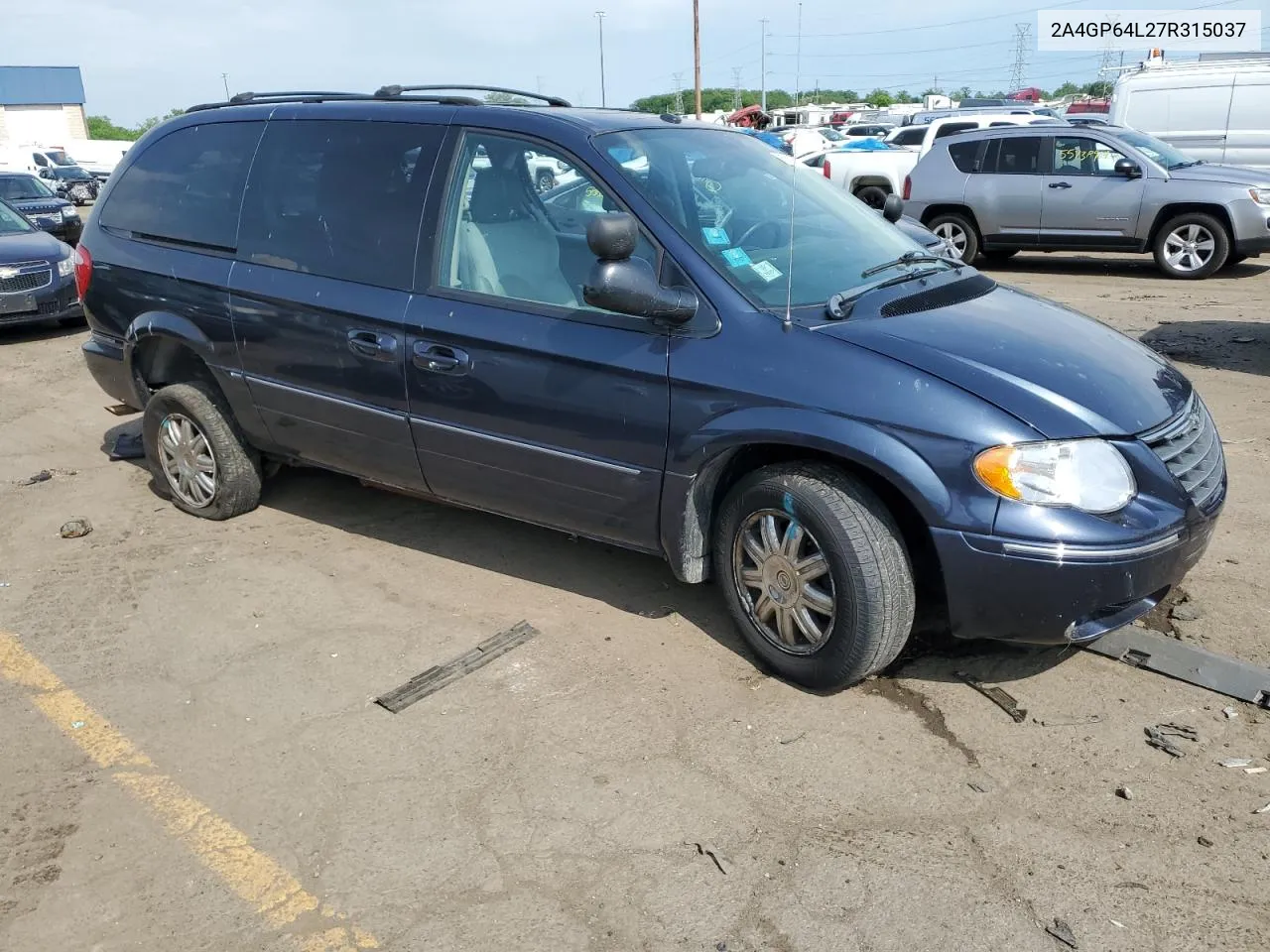 2007 Chrysler Town & Country Limited VIN: 2A4GP64L27R315037 Lot: 55541594