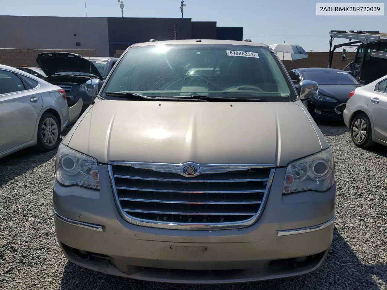 2A8HR64X28R720039 2008 Chrysler Town & Country Limited