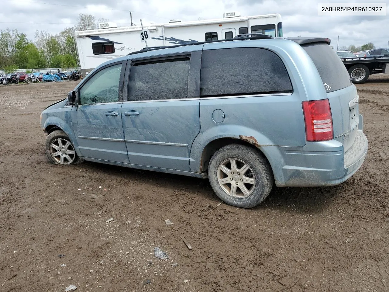 2008 Chrysler Town & Country Touring VIN: 2A8HR54P48R610927 Lot: 53602664