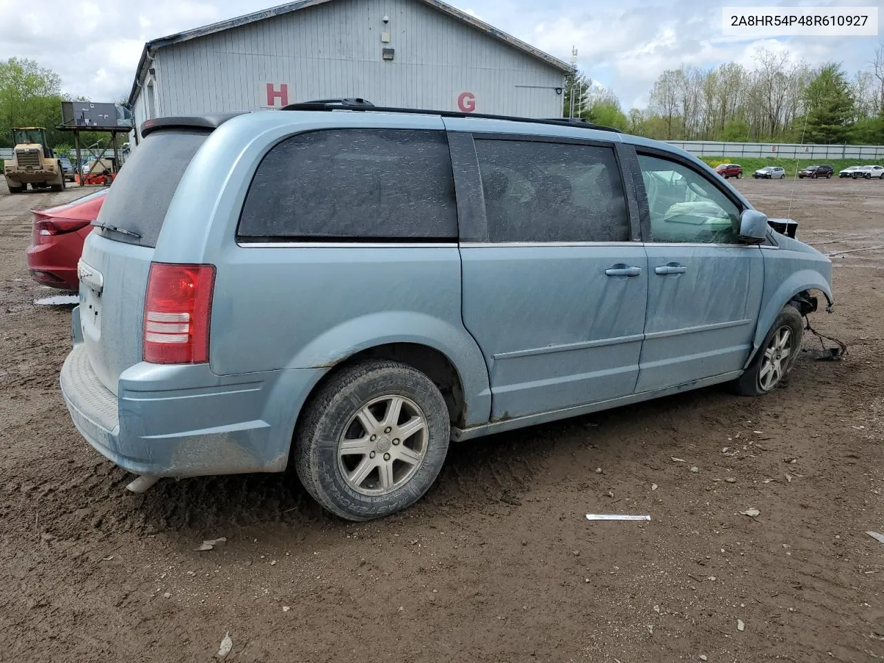 2A8HR54P48R610927 2008 Chrysler Town & Country Touring