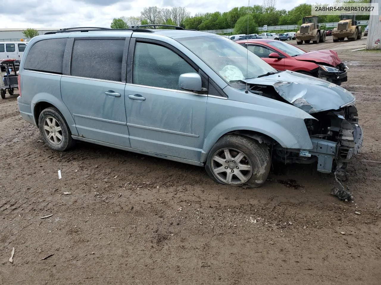 2008 Chrysler Town & Country Touring VIN: 2A8HR54P48R610927 Lot: 53602664