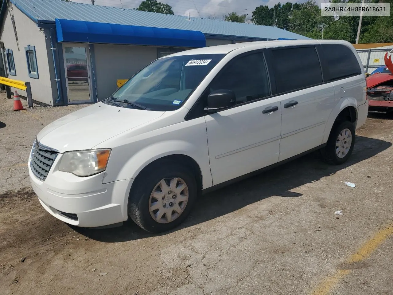 2008 Chrysler Town & Country Lx VIN: 2A8HR44H88R618631 Lot: 56942934