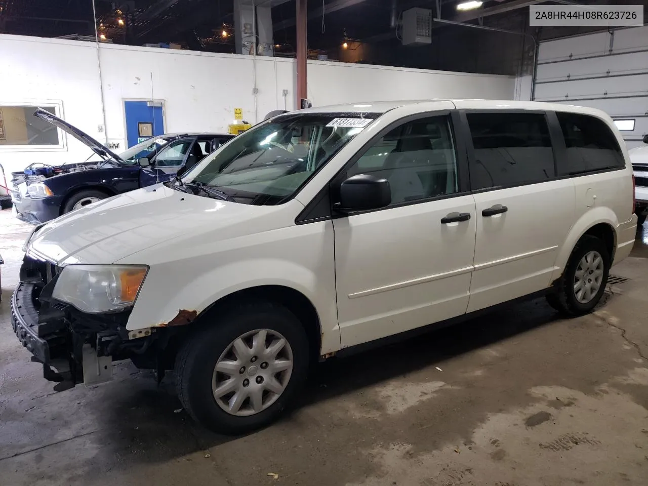 2008 Chrysler Town & Country Lx VIN: 2A8HR44H08R623726 Lot: 61317334