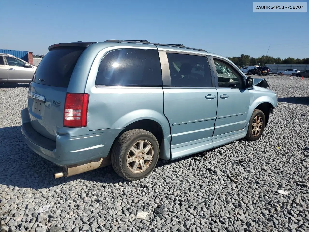 2A8HR54P58R738707 2008 Chrysler Town & Country Touring