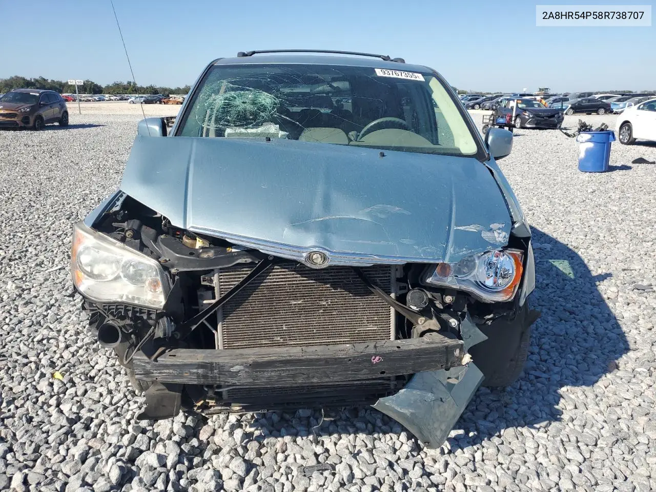2A8HR54P58R738707 2008 Chrysler Town & Country Touring