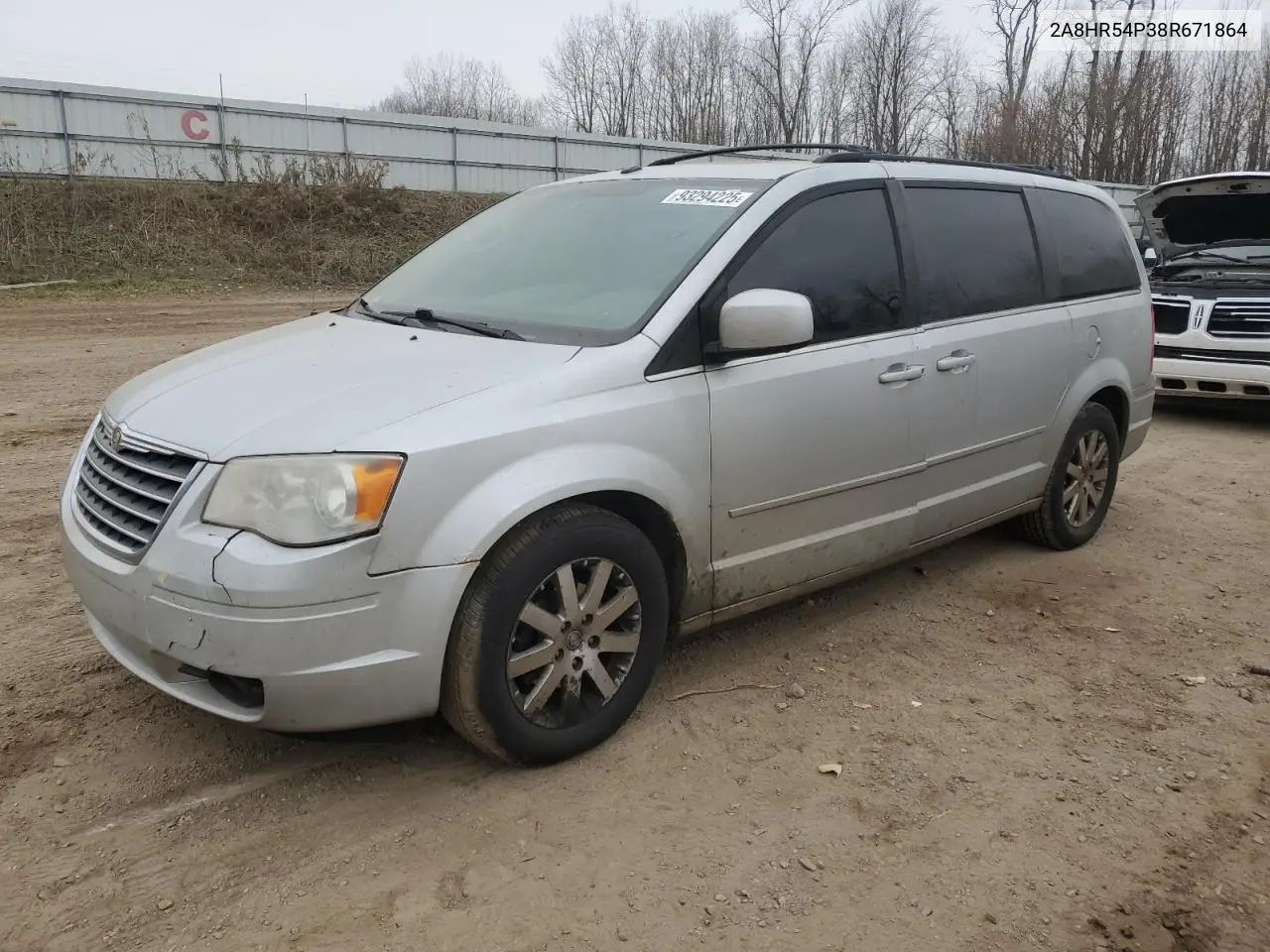 2A8HR54P38R671864 2008 Chrysler Town & Country Touring