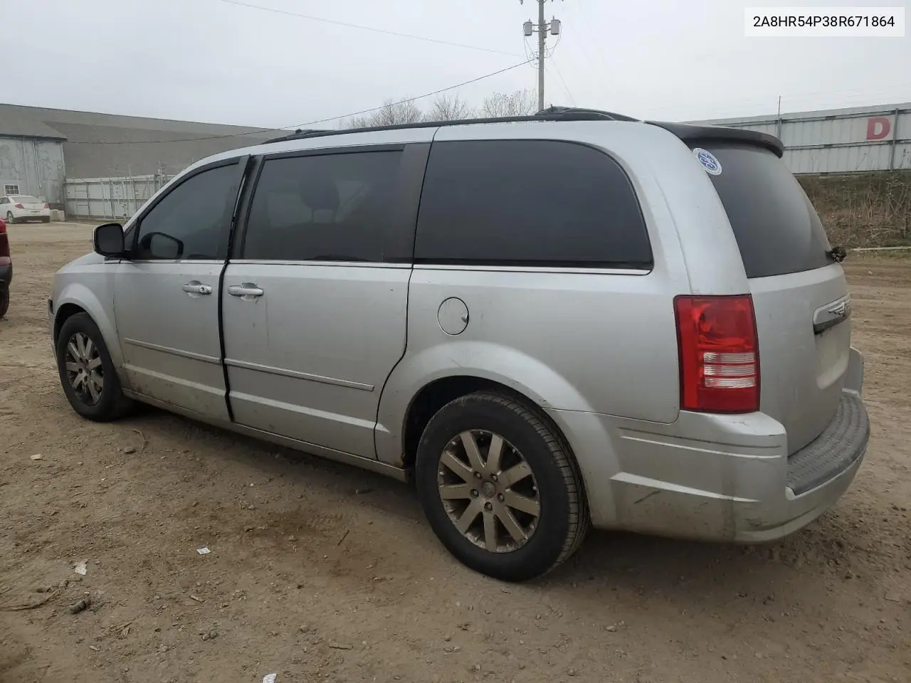 2A8HR54P38R671864 2008 Chrysler Town & Country Touring
