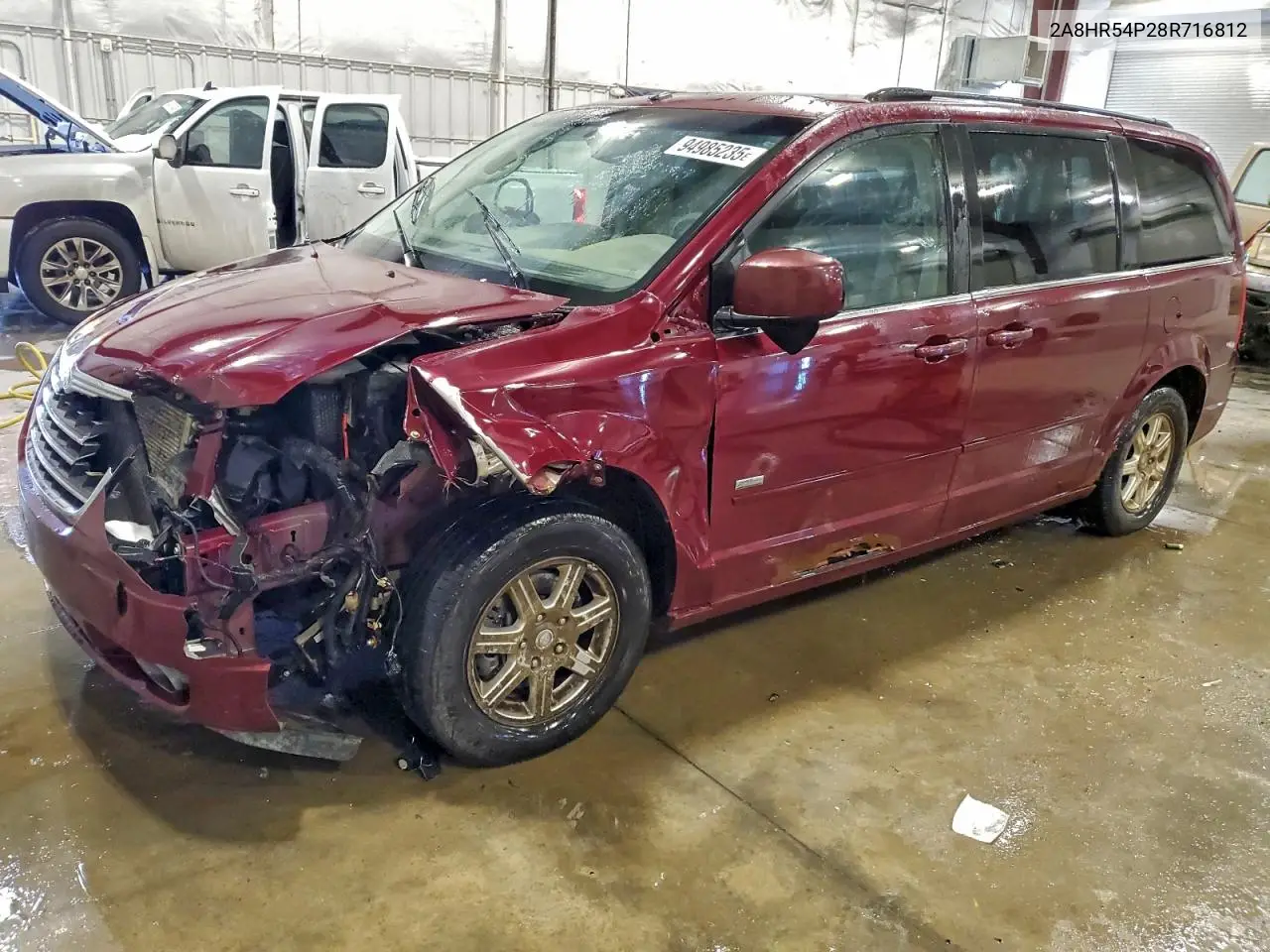 2A8HR54P28R716812 2008 Chrysler Town & Country Touring