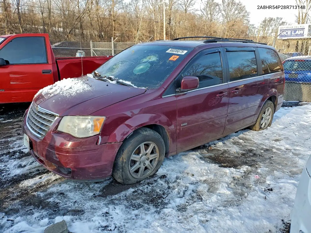 2A8HR54P28R713148 2008 Chrysler Town & Country Touring