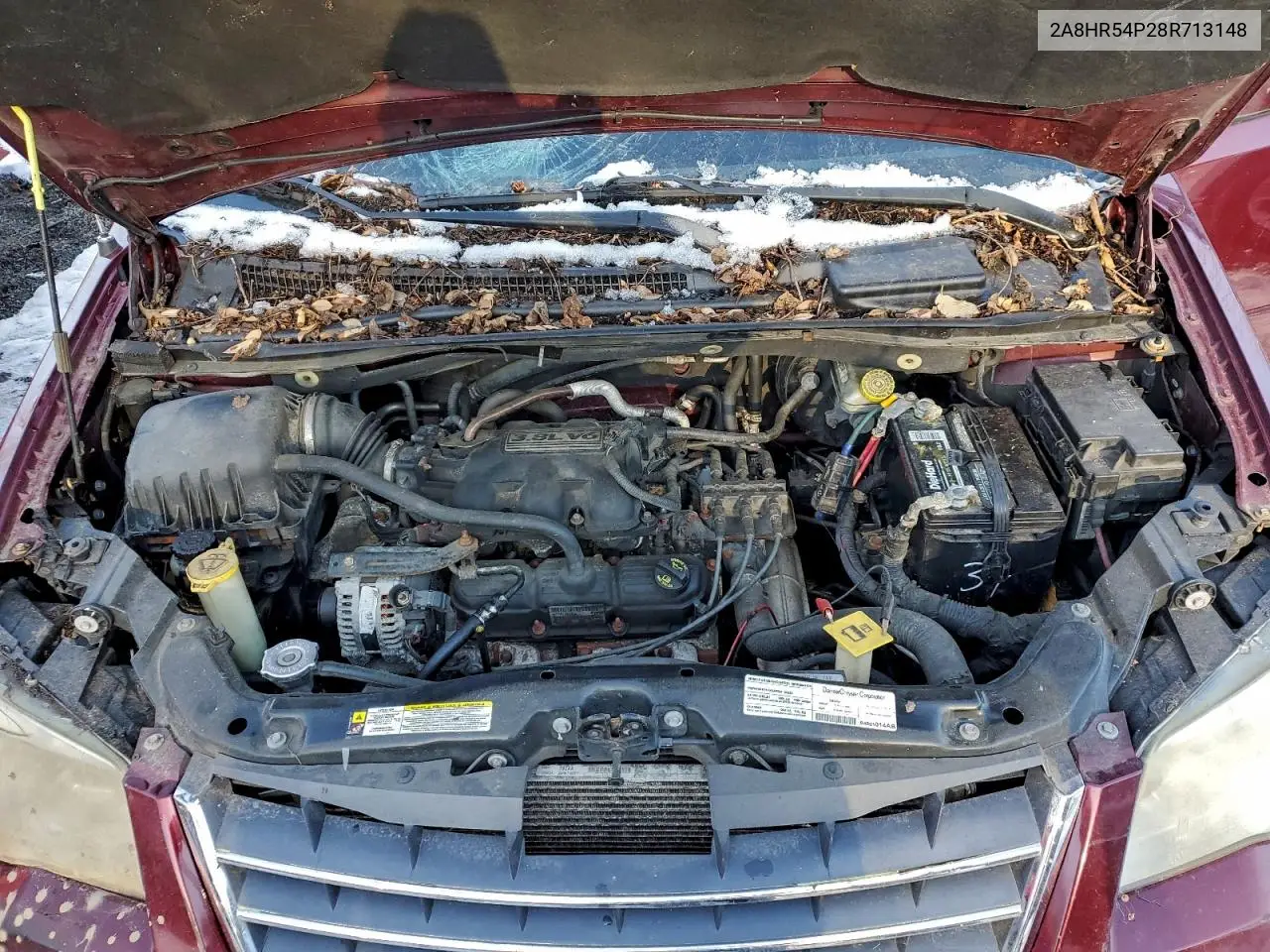 2A8HR54P28R713148 2008 Chrysler Town & Country Touring