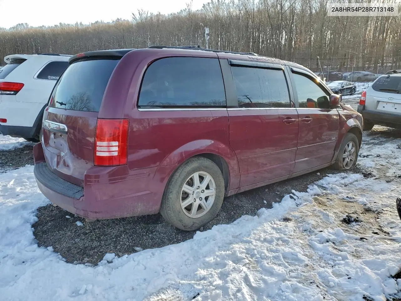 2A8HR54P28R713148 2008 Chrysler Town & Country Touring