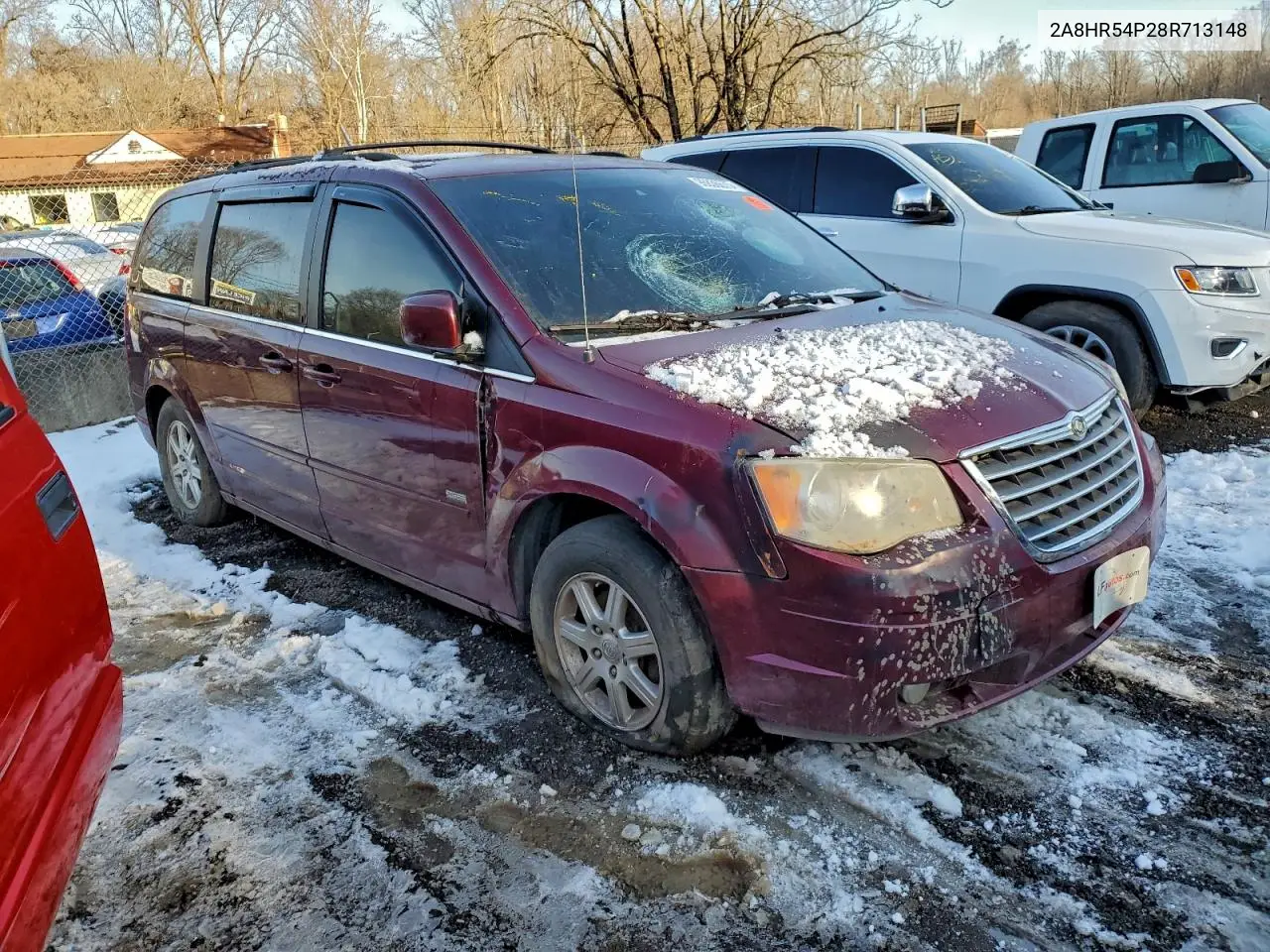 2A8HR54P28R713148 2008 Chrysler Town & Country Touring