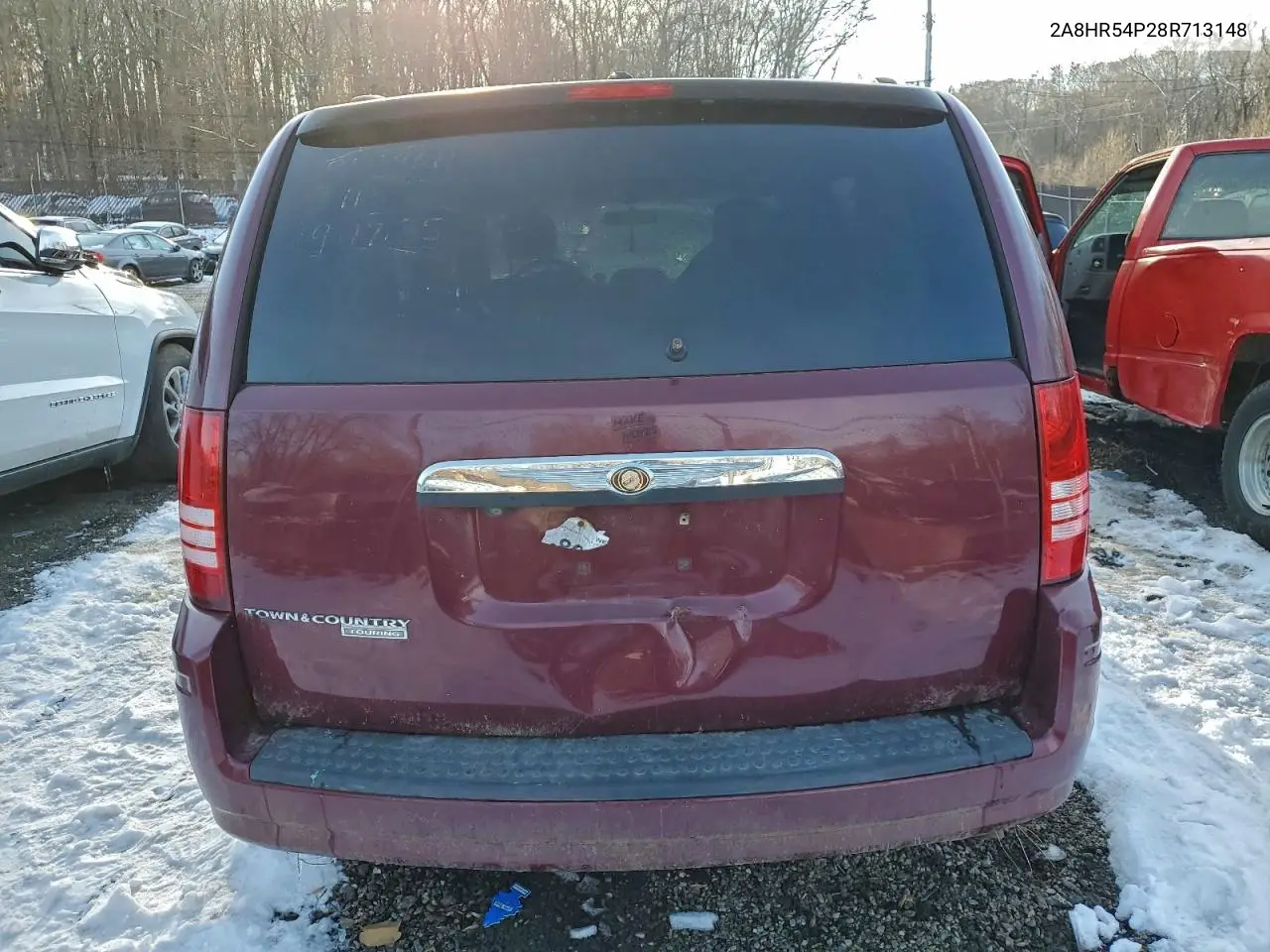 2A8HR54P28R713148 2008 Chrysler Town & Country Touring