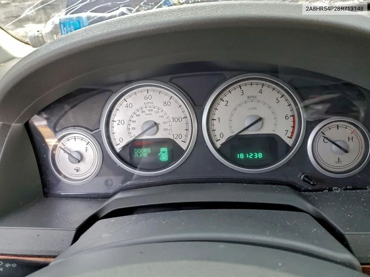 2A8HR54P28R713148 2008 Chrysler Town & Country Touring