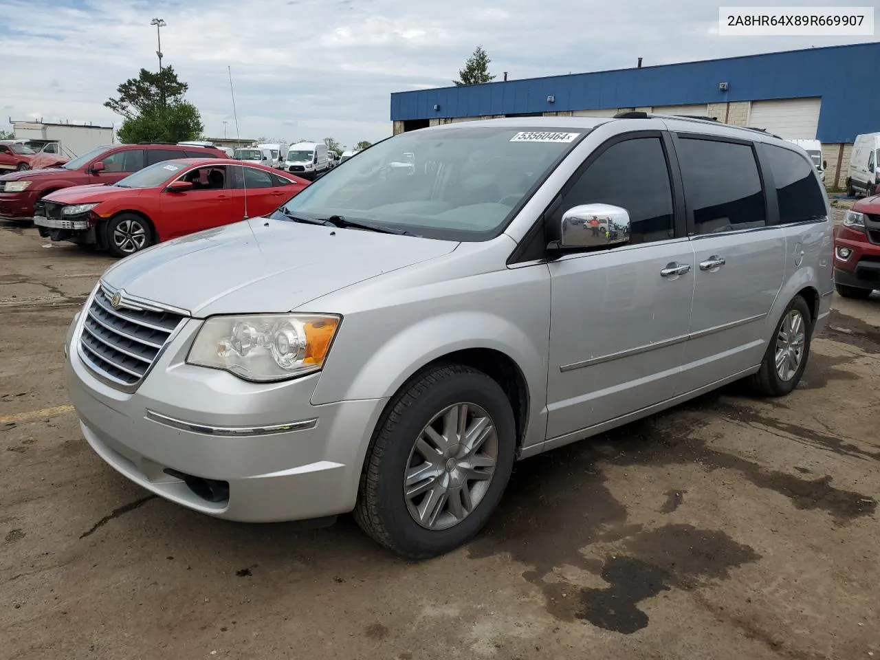 2009 Chrysler Town & Country Limited VIN: 2A8HR64X89R669907 Lot: 53560464