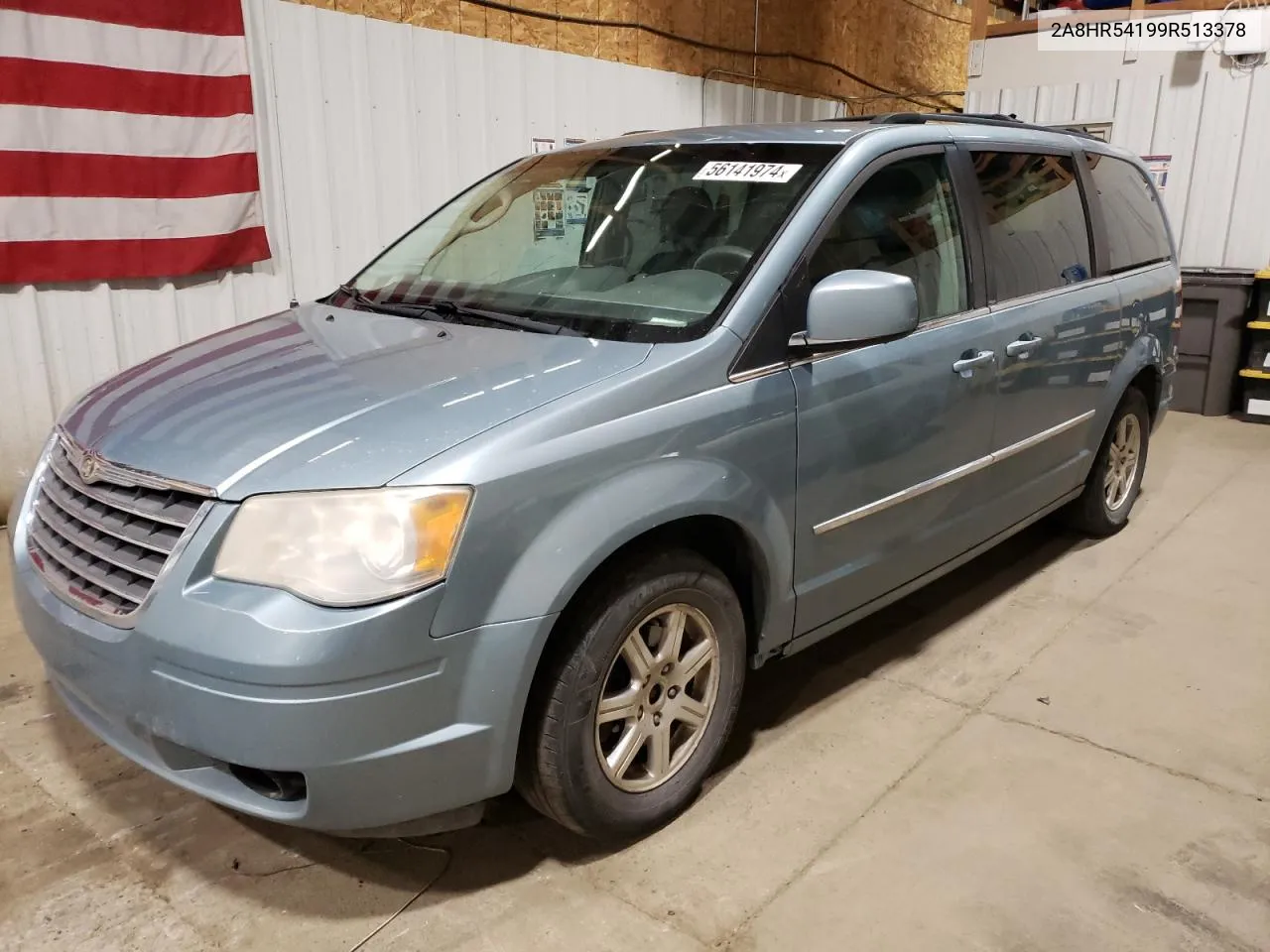 2009 Chrysler Town & Country Touring VIN: 2A8HR54199R513378 Lot: 56141974