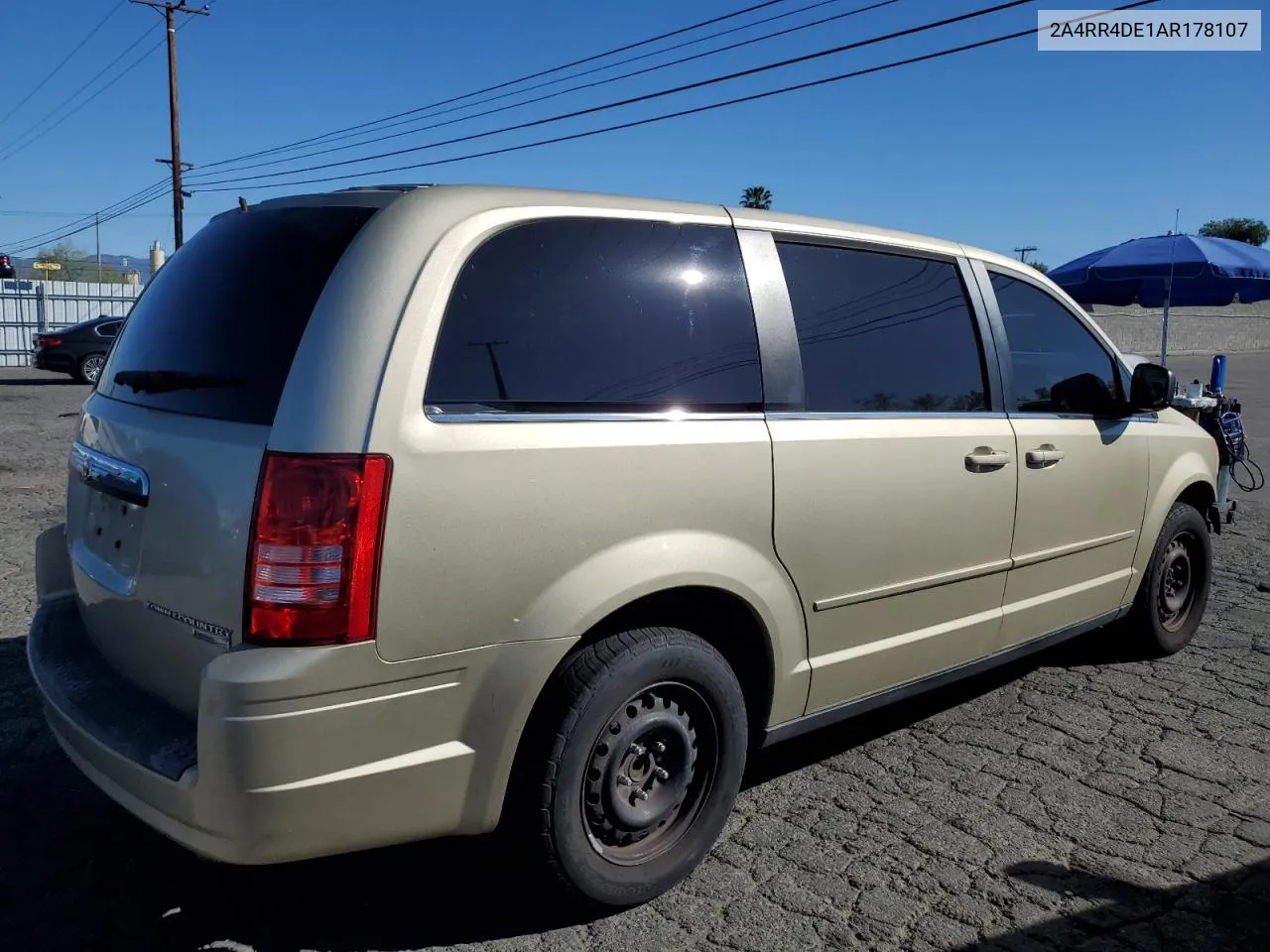 2010 Chrysler Town & Country Lx VIN: 2A4RR4DE1AR178107 Lot: 49453874