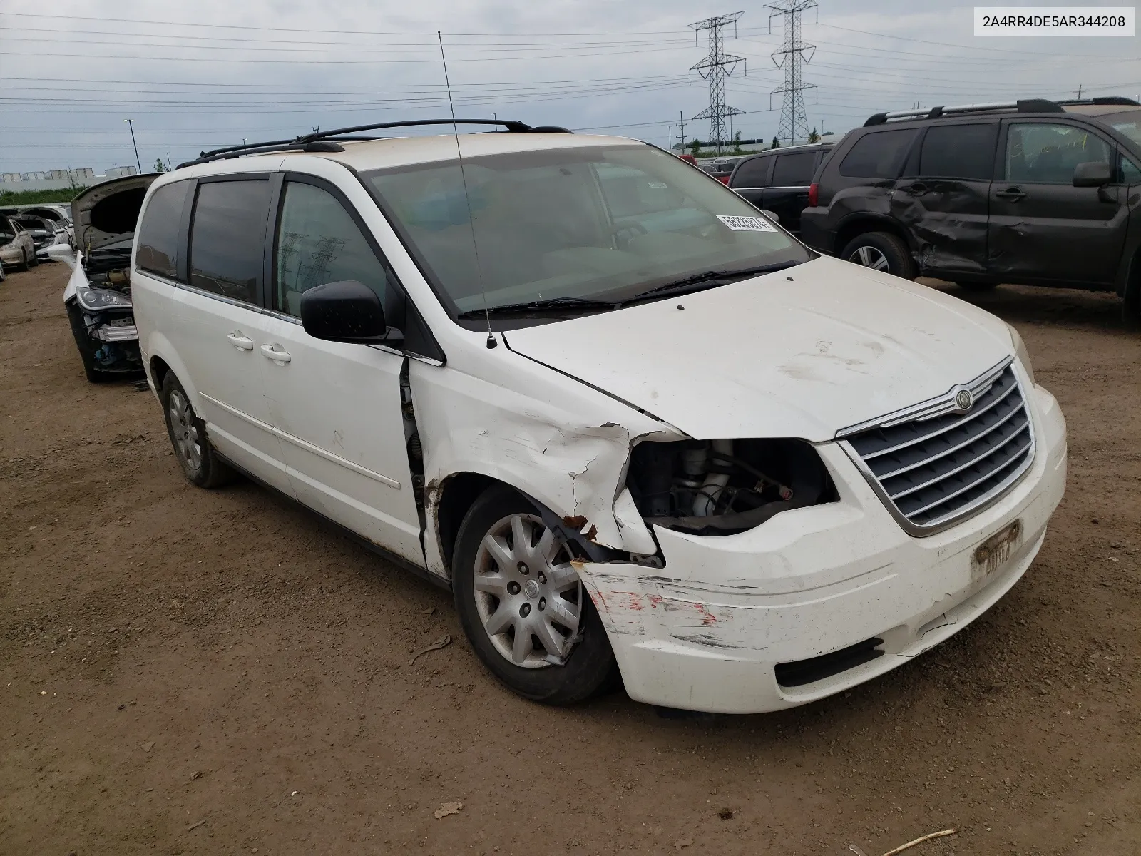 2010 Chrysler Town & Country Lx VIN: 2A4RR4DE5AR344208 Lot: 56225874