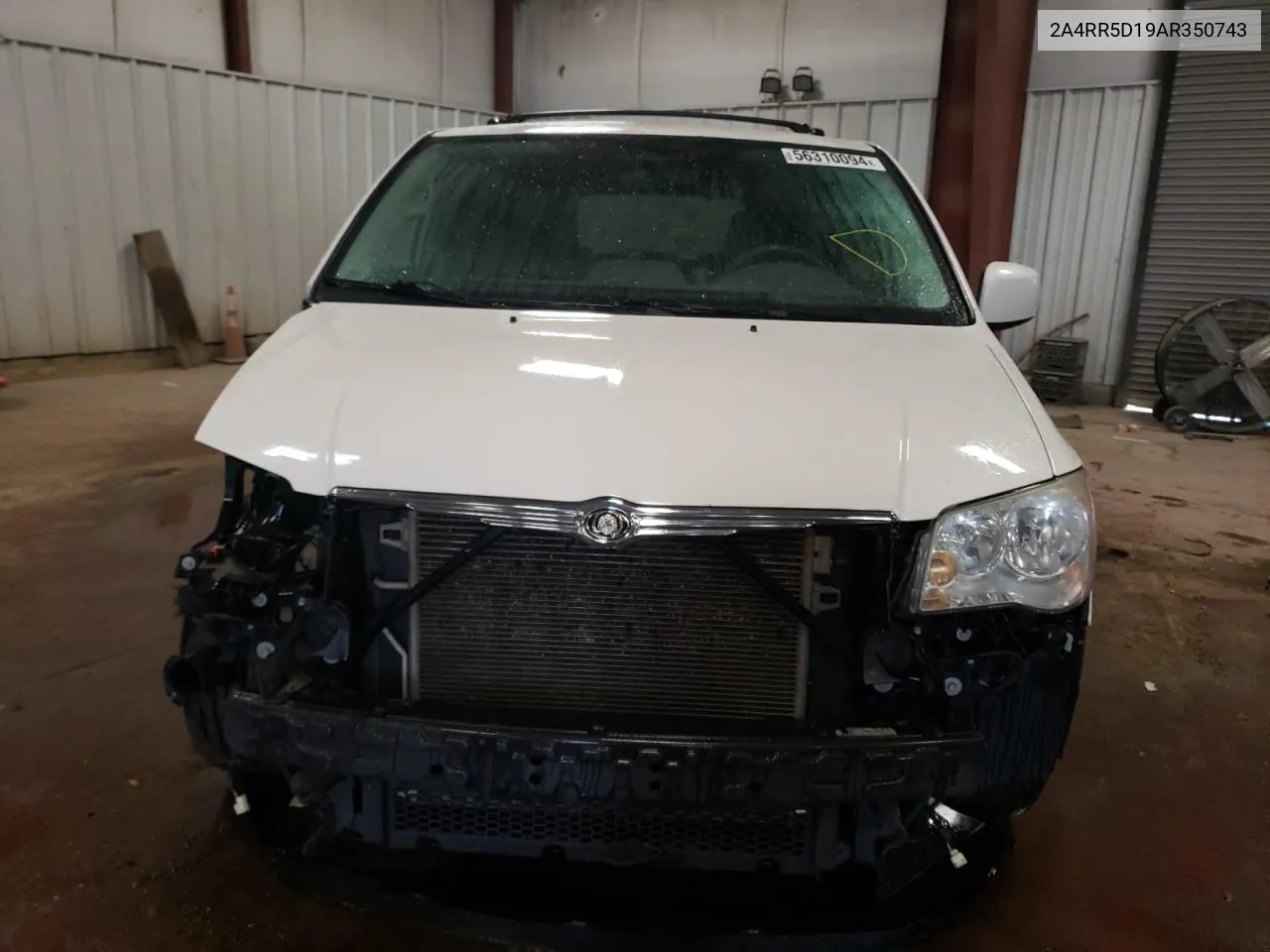 2A4RR5D19AR350743 2010 Chrysler Town & Country Touring