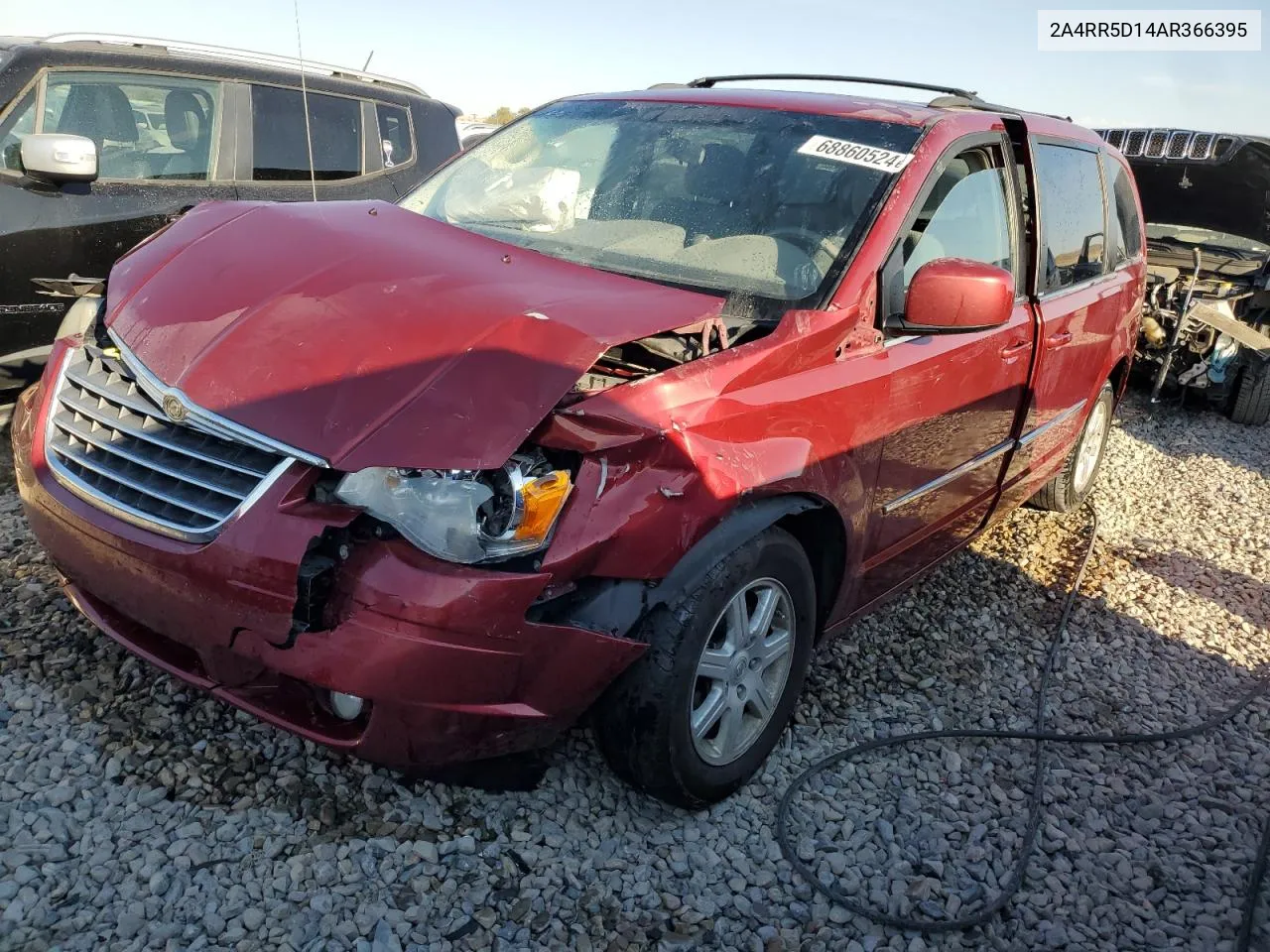 2010 Chrysler Town & Country Touring VIN: 2A4RR5D14AR366395 Lot: 68860524