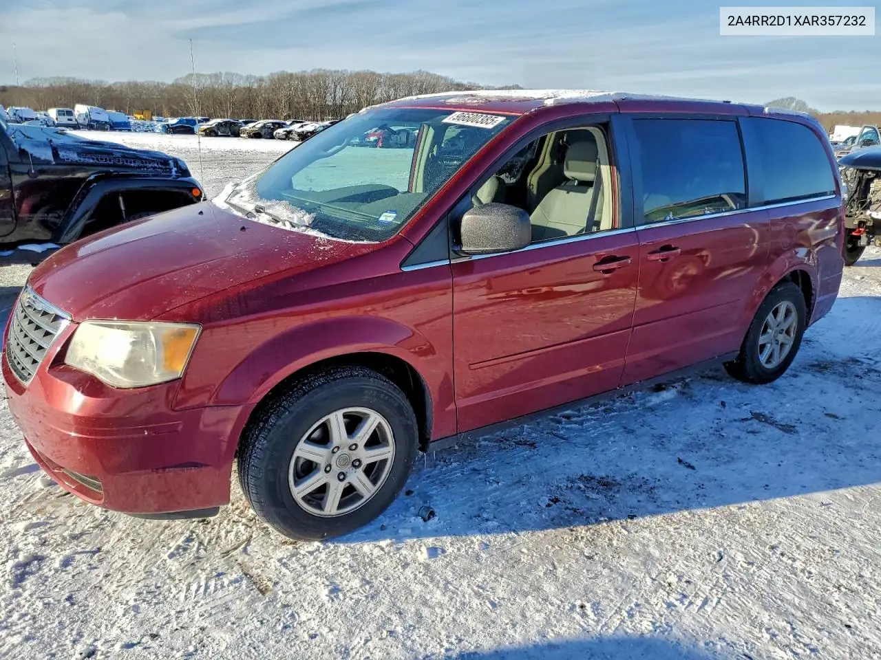 2A4RR2D1XAR357232 2010 Chrysler Town & Country Lx