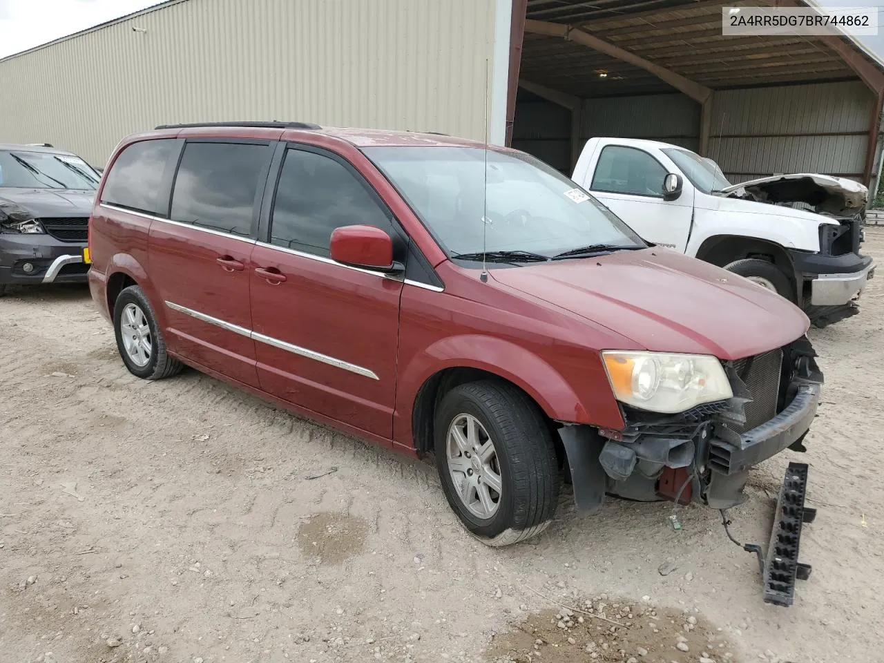 2011 Chrysler Town & Country Touring VIN: 2A4RR5DG7BR744862 Lot: 49774204