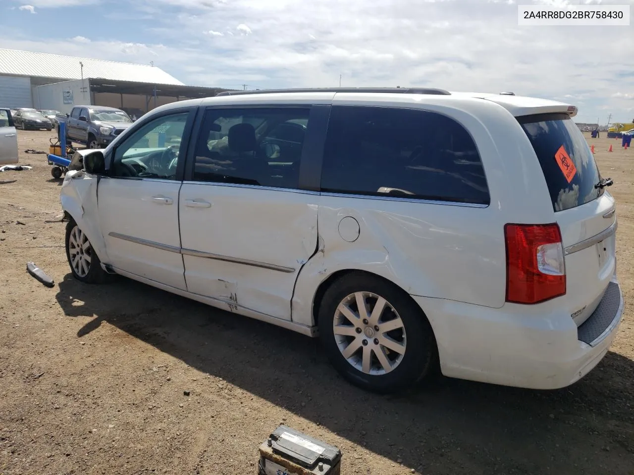 2A4RR8DG2BR758430 2011 Chrysler Town & Country Touring L