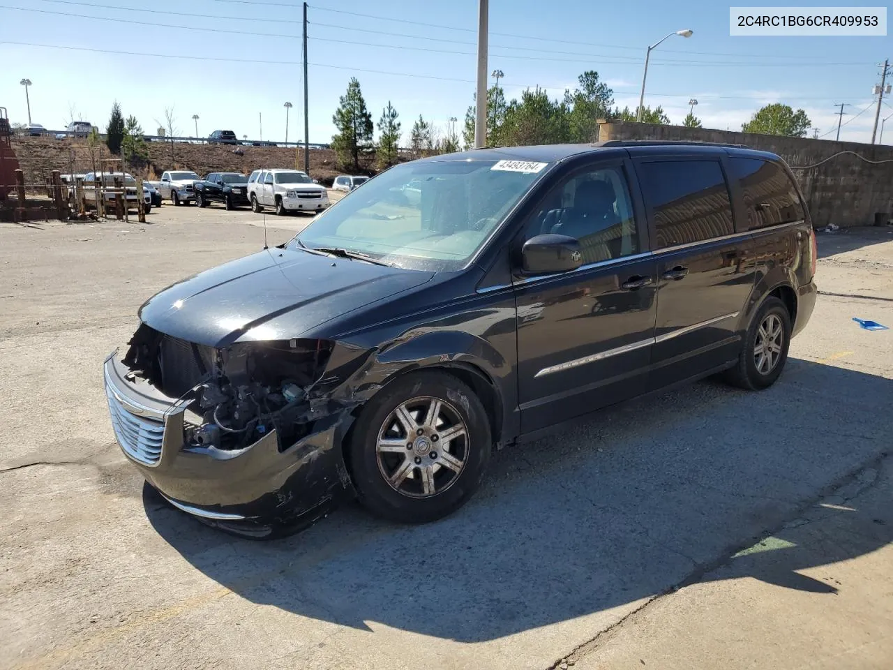 2C4RC1BG6CR409953 2012 Chrysler Town & Country Touring