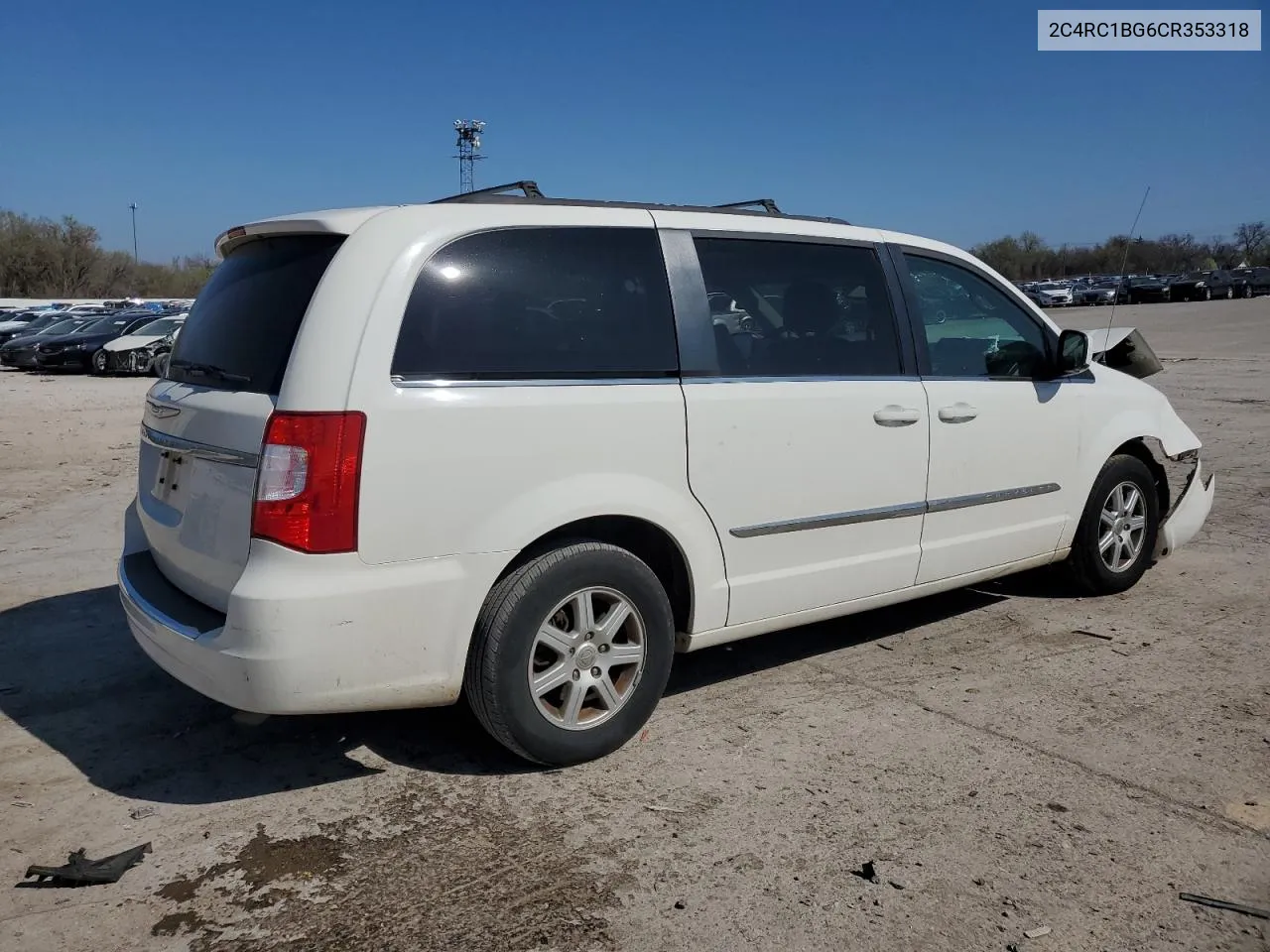 2012 Chrysler Town & Country Touring VIN: 2C4RC1BG6CR353318 Lot: 45625494