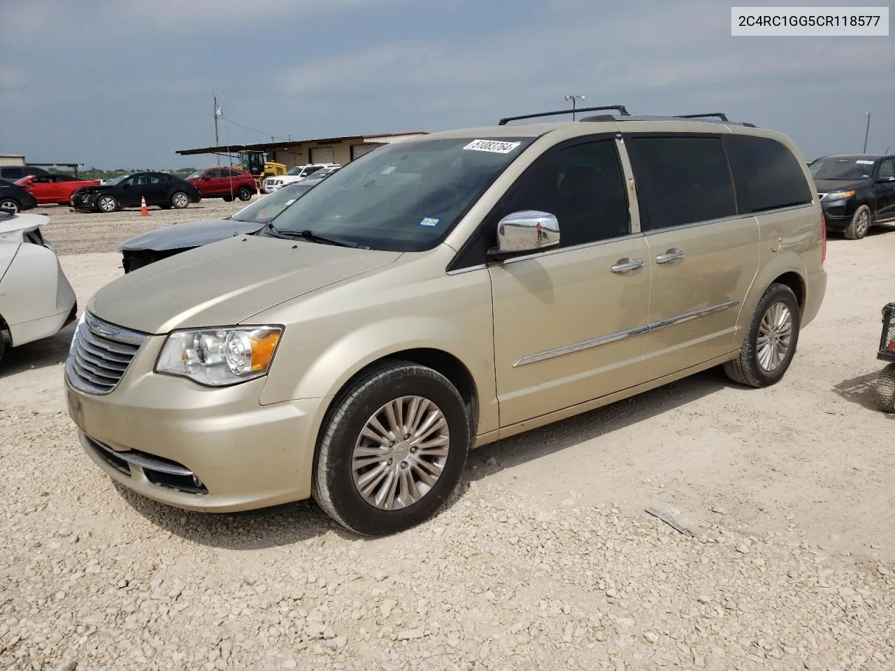 2012 Chrysler Town & Country Limited VIN: 2C4RC1GG5CR118577 Lot: 51083764