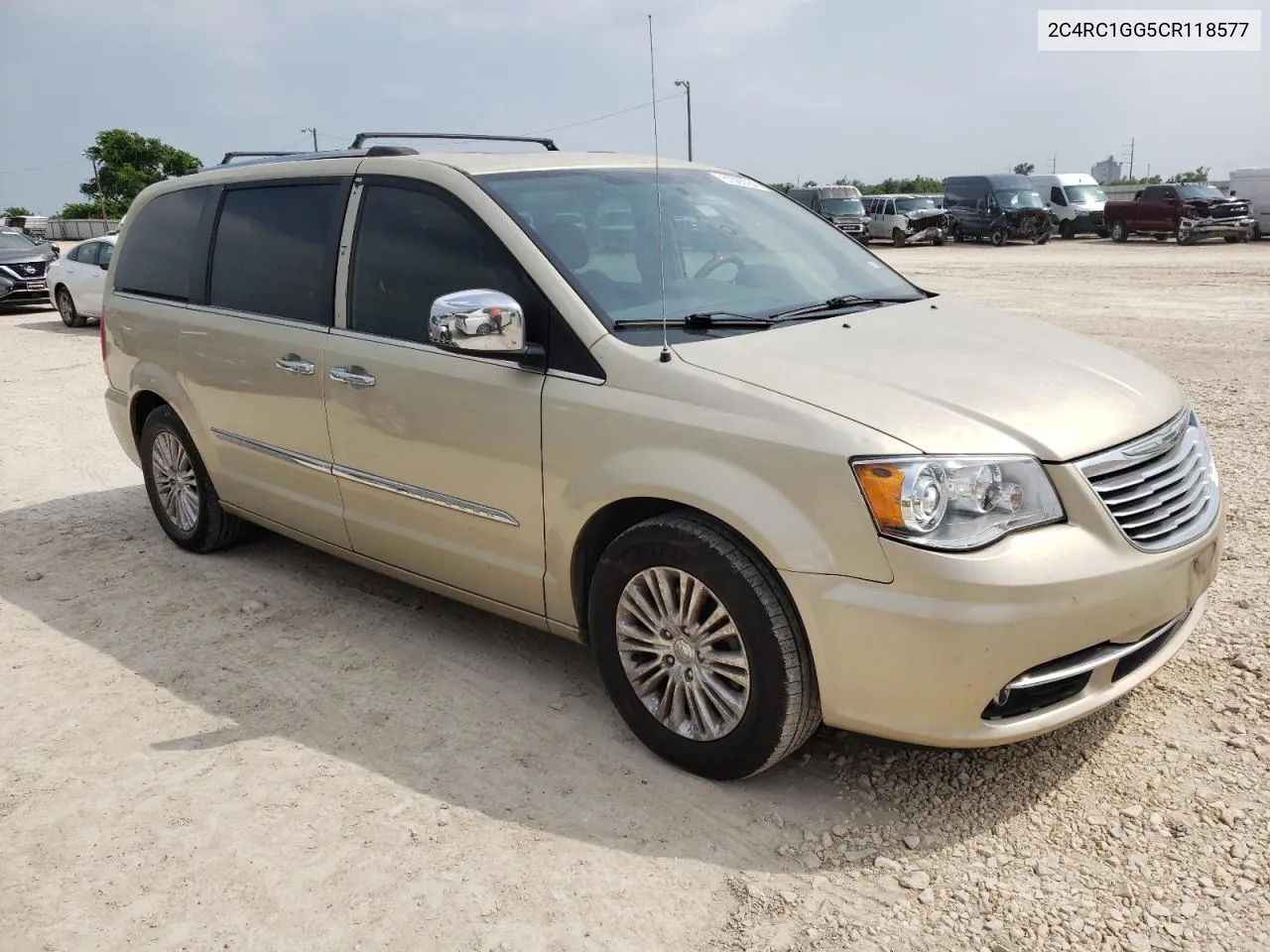 2C4RC1GG5CR118577 2012 Chrysler Town & Country Limited