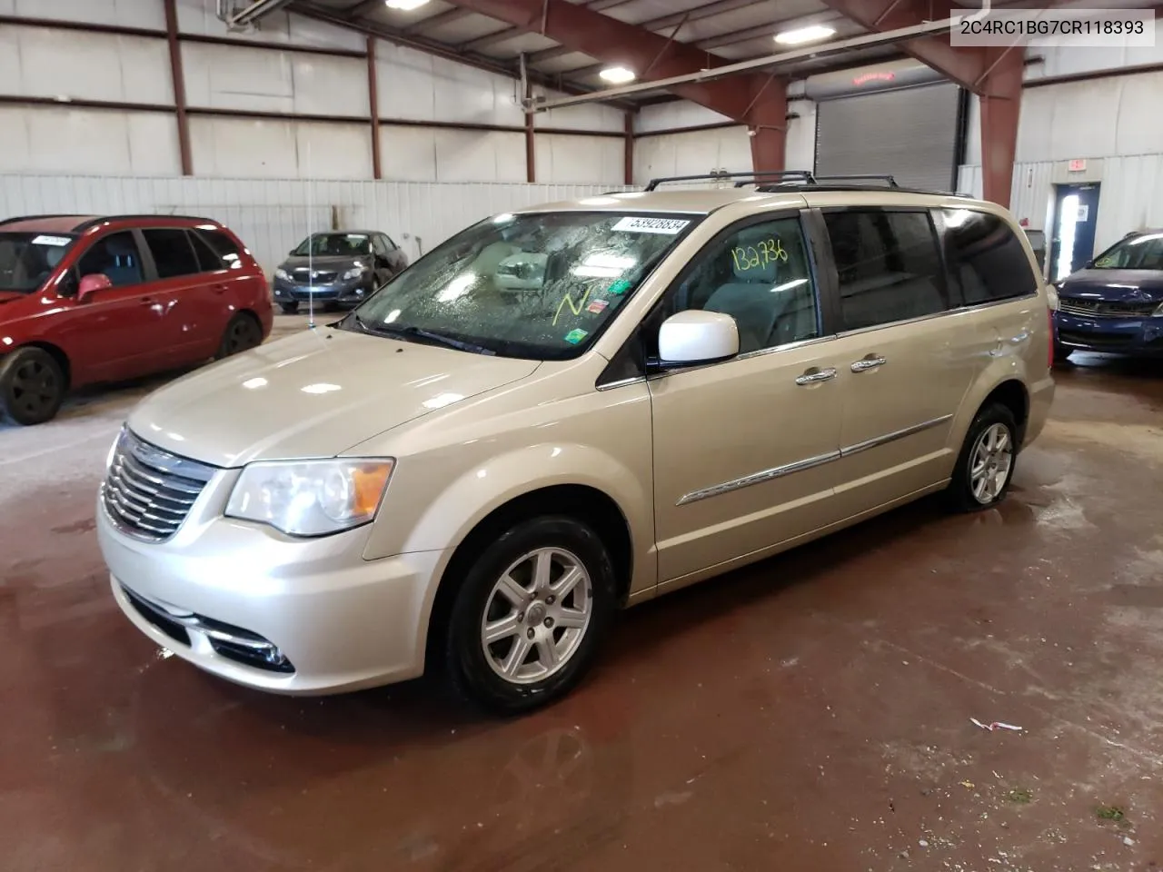 2C4RC1BG7CR118393 2012 Chrysler Town & Country Touring