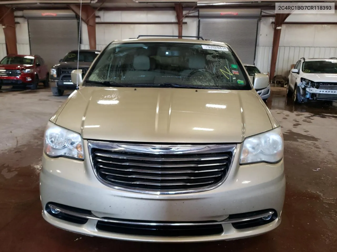 2C4RC1BG7CR118393 2012 Chrysler Town & Country Touring