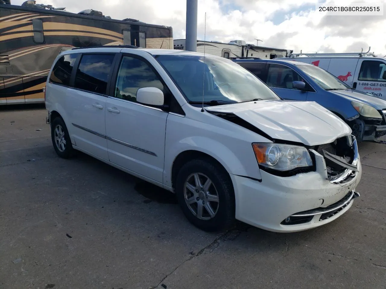 2C4RC1BG8CR250515 2012 Chrysler Town & Country Touring