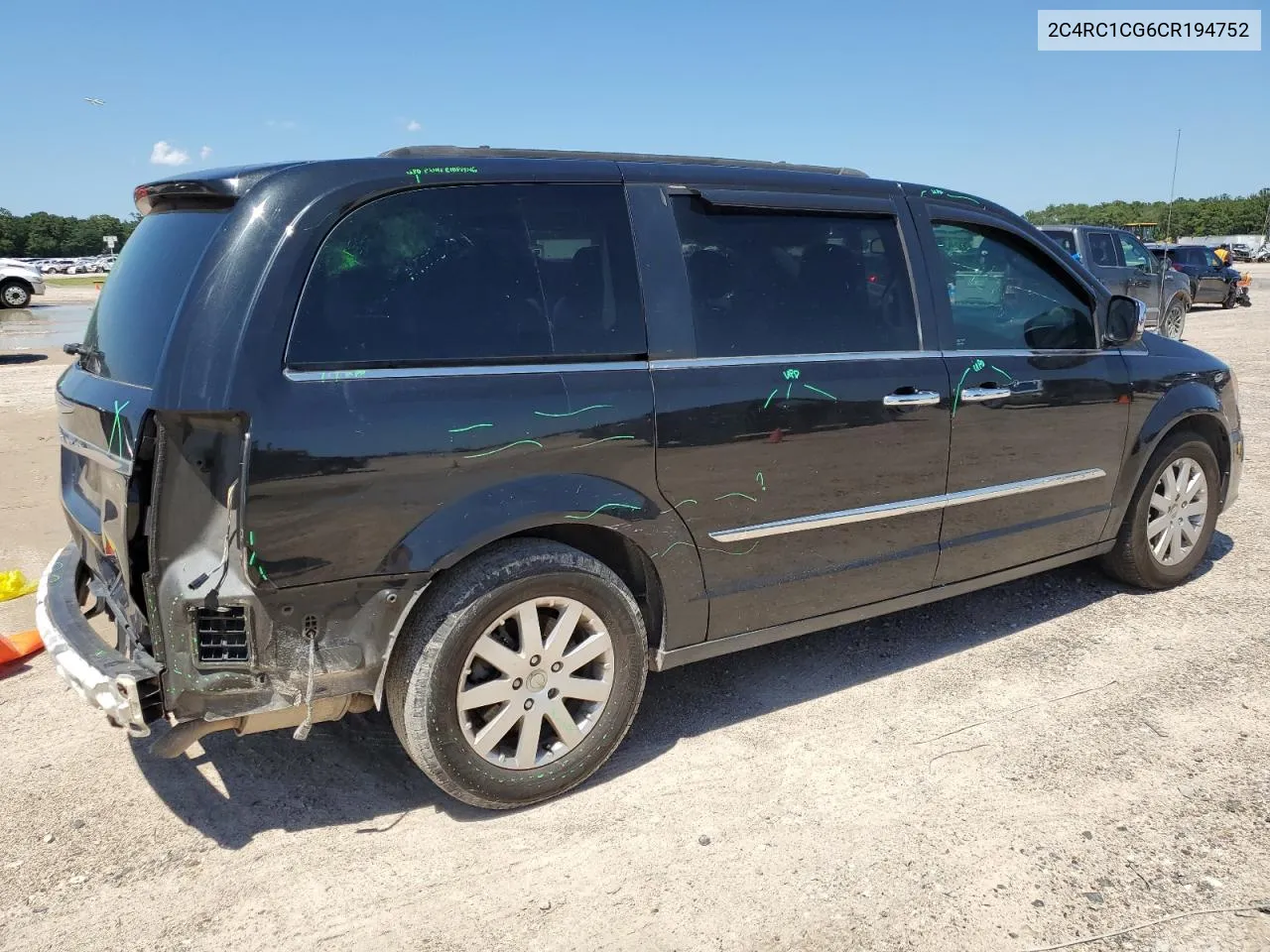 2012 Chrysler Town & Country Touring L VIN: 2C4RC1CG6CR194752 Lot: 54598364