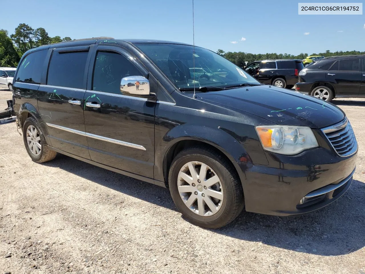 2012 Chrysler Town & Country Touring L VIN: 2C4RC1CG6CR194752 Lot: 54598364