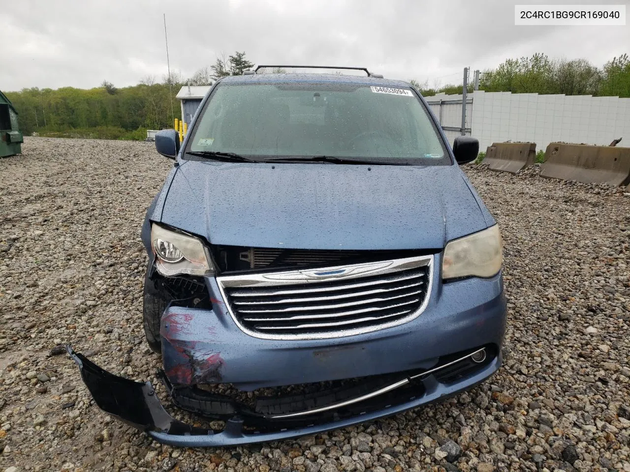 2C4RC1BG9CR169040 2012 Chrysler Town & Country Touring