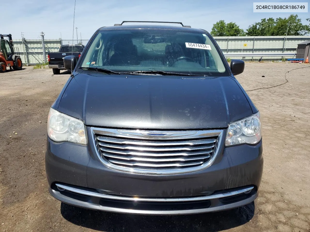 2012 Chrysler Town & Country Touring VIN: 2C4RC1BG8CR186749 Lot: 55474434