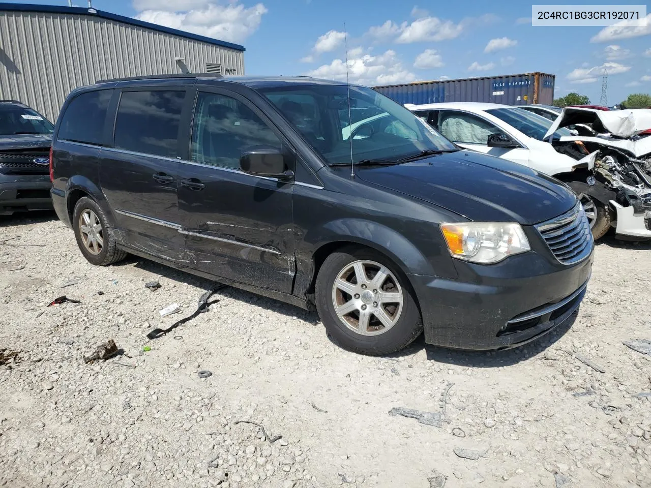 2C4RC1BG3CR192071 2012 Chrysler Town & Country Touring